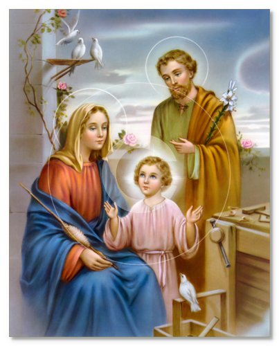 Holy Family (jesus Saint Mary and Saint Joseph)